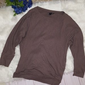 Cynthia Rowley Taupe Henley Shirt - Size L